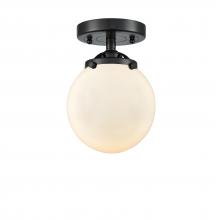 Innovations Lighting 284-1C-OB-G201-6 - Beacon - 1 Light - 6 inch - Oil Rubbed Bronze - Semi-Flush Mount