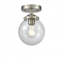 Innovations Lighting 284-1C-SN-G202-6 - Beacon - 1 Light - 6 inch - Brushed Satin Nickel - Semi-Flush Mount