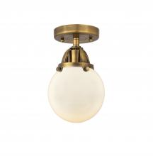 Innovations Lighting 288-1C-BB-G201-6 - Beacon - 1 Light - 6 inch - Brushed Brass - Semi-Flush Mount