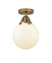 Innovations Lighting 288-1C-BB-G201-8 - Beacon - 1 Light - 8 inch - Brushed Brass - Semi-Flush Mount