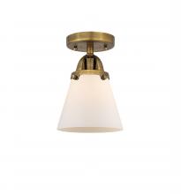 Innovations Lighting 288-1C-BB-G61 - Cone - 1 Light - 6 inch - Brushed Brass - Semi-Flush Mount