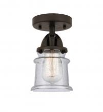 Innovations Lighting 288-1C-OB-G184S - Canton - 1 Light - 5 inch - Oil Rubbed Bronze - Semi-Flush Mount