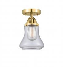 Innovations Lighting 288-1C-SG-G192 - Bellmont - 1 Light - 6 inch - Satin Gold - Semi-Flush Mount