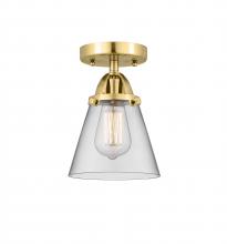 Innovations Lighting 288-1C-SG-G62 - Cone - 1 Light - 6 inch - Satin Gold - Semi-Flush Mount