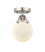 Innovations Lighting 288-1C-SN-G201-6 - Beacon - 1 Light - 6 inch - Brushed Satin Nickel - Semi-Flush Mount