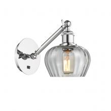 Innovations Lighting 317-1W-PC-G92 - Fenton - 1 Light - 7 inch - Polished Chrome - Sconce