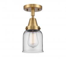 Innovations Lighting 447-1C-BB-G52 - Bell - 1 Light - 5 inch - Brushed Brass - Flush Mount