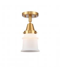 Innovations Lighting 447-1C-SG-G181S - Canton - 1 Light - 6 inch - Satin Gold - Flush Mount