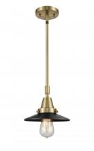 Innovations Lighting 447-1S-AB-M6 - Railroad - 1 Light - 8 inch - Antique Brass - Mini Pendant