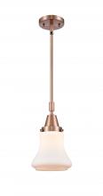 Innovations Lighting 447-1S-AC-G191 - Bellmont - 1 Light - 7 inch - Antique Copper - Mini Pendant