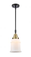 Innovations Lighting 447-1S-BAB-G181 - Canton - 1 Light - 7 inch - Black Antique Brass - Mini Pendant