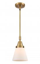 Innovations Lighting 447-1S-BB-G61 - Cone - 1 Light - 6 inch - Brushed Brass - Mini Pendant