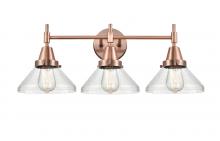 Innovations Lighting 447-3W-AC-G4474 - Caden - 3 Light - 26 inch - Antique Copper - Bath Vanity Light