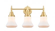 Innovations Lighting 447-3W-SG-G191 - Bellmont - 3 Light - 24 inch - Satin Gold - Bath Vanity Light