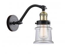Innovations Lighting 515-1W-BAB-G182S - Canton - 1 Light - 7 inch - Black Antique Brass - Sconce