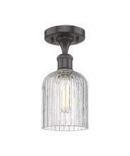 Innovations Lighting 516-1C-OB-G559-5CL - Bridal Veil - 1 Light - 5 inch - Oil Rubbed Bronze - Semi-Flush Mount