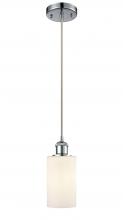 Innovations Lighting 516-1P-PC-G801 - Clymer - 1 Light - 4 inch - Polished Chrome - Cord hung - Mini Pendant