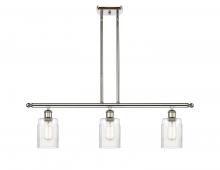 Innovations Lighting 516-3I-PN-G342 - Hadley - 3 Light - 36 inch - Polished Nickel - Cord hung - Island Light