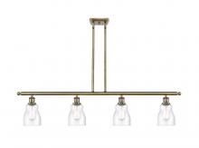 Innovations Lighting 516-4I-AB-G394 - Ellery - 4 Light - 48 inch - Antique Brass - Cord hung - Island Light