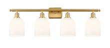 Innovations Lighting 516-4W-SG-G558-6GWH - Bella - 4 Light - 36 inch - Satin Gold - Bath Vanity Light