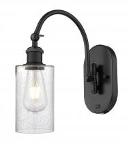 Innovations Lighting 518-1W-BK-G804 - Clymer - 1 Light - 4 inch - Matte Black - Sconce