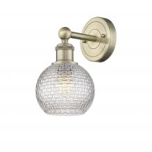 Innovations Lighting 616-1W-AB-G122C-6CL - Athens - 1 Light - 6 inch - Antique Brass - Sconce