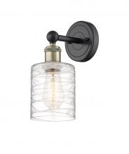 Innovations Lighting 616-1W-BAB-G1113 - Cobbleskill - 1 Light - 5 inch - Black Antique Brass - Sconce