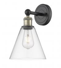 Innovations Lighting 616-1W-BAB-GBC-82 - Berkshire - 1 Light - 8 inch - Black Antique Brass - Sconce