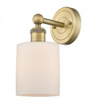 Innovations Lighting 616-1W-BB-G111 - Cobbleskill - 1 Light - 5 inch - Brushed Brass - Sconce