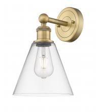 Innovations Lighting 616-1W-BB-GBC-82 - Berkshire - 1 Light - 8 inch - Brushed Brass - Sconce