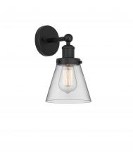 Innovations Lighting 616-1W-BK-G62 - Cone - 1 Light - 6 inch - Matte Black - Sconce