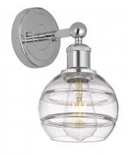 Innovations Lighting 616-1W-PC-G556-6CL - Rochester - 1 Light - 6 inch - Polished Chrome - Sconce