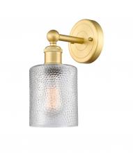 Innovations Lighting 616-1W-SG-G112 - Cobbleskill - 1 Light - 5 inch - Satin Gold - Sconce