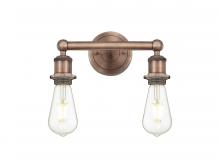 Innovations Lighting 616-2W-AC - Edison - 2 Light - 11 inch - Antique Copper - Bath Vanity Light