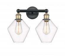 Innovations Lighting 616-2W-BAB-G652-8 - Cindyrella - 2 Light - 17 inch - Black Antique Brass - Bath Vanity Light