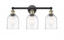 Innovations Lighting 616-3W-BAB-G558-6CL - Bella - 3 Light - 24 inch - Black Antique Brass - Bath Vanity Light