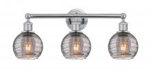 Innovations Lighting 616-3W-PC-G1213-6SM - Athens Deco Swirl - 3 Light - 24 inch - Polished Chrome - Bath Vanity Light