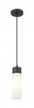 Innovations Lighting 617-1P-BK-G617-8SWH - Boreas - 1 Light - 3 inch - Matte Black - Cord Hung - Mini Pendant