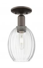 Innovations Lighting 716-1C-OB-G459-6CL - Preston - 1 Light - 6 inch - Oil Rubbed Bronze - Semi-Flush Mount