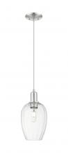 Innovations Lighting 716-1P-SN-G457-6CL - Preston - 1 Light - 6 inch - Brushed Satin Nickel - Cord hung - Mini Pendant