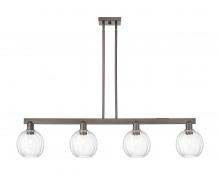 Innovations Lighting 716-4I-OB-G458-7CL - Preston - 4 Light - 48 inch - Oil Rubbed Bronze - Cord hung - Island Light
