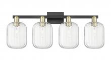 Innovations Lighting 716-4W-BAB-G460-7CL - Preston - 4 Light - 36 inch - Black Antique Brass - Bath Vanity Light