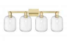 Innovations Lighting 716-4W-SG-G460-7CL - Preston - 4 Light - 36 inch - Satin Gold - Bath Vanity Light