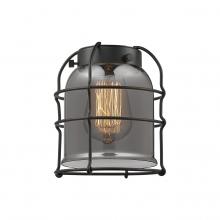 Innovations Lighting G53-CE - Bell Cage - 6" Diameter Wire Cage - Plated Smoke Shade