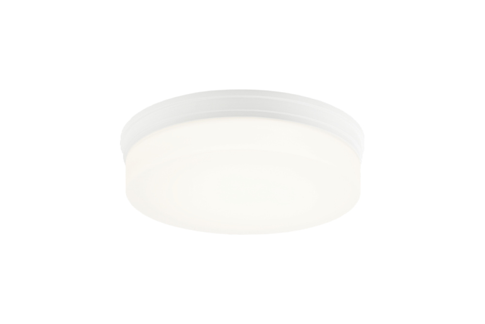Circian Matte White Flush Mounts