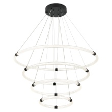 Matteo Lighting C34899MB - Inkara Matte Black Pendant