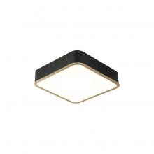 Matteo Lighting M10542BKAG - Ainslay Ceiling Mount