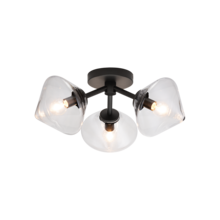 Matteo Lighting X81743BKCL - Novo Ceiling Mount