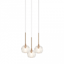 Matteo Lighting C61433AG - Rosa Pendant