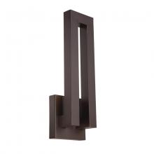 Modern Forms US Online WS-W1718-BZ - Forq Outdoor Wall Sconce Light
